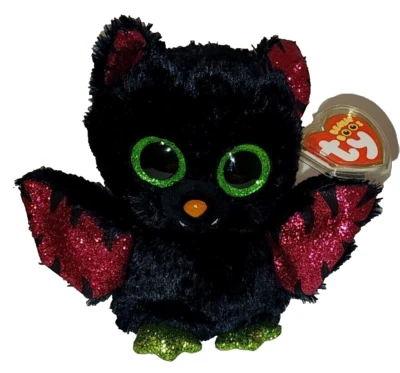 Ty Beanie Boos DRIZELLA the Halloween Bat 6" NEW MWMTs Plush Stuffed Animal Toy - Image 1 of 4
