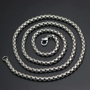 Stainless Steel Chain Necklace with Lobster Clasp (3mm Width) - Picture 1 of 1