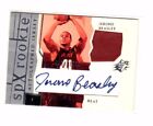 2003 Spx Jerome Beasley Rookie Autograph / Jersey Basketball Card 294 / 1999
