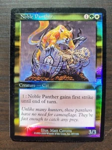 MTG Invasion Foil - 1 x Noble Panther (NM) - Picture 1 of 3