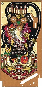 WILLIAMS SORCERER Pinball Machine Playfield Overlay - Picture 1 of 1