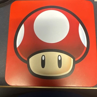 Super Mario Super Mushroom Shaped 250 Piece Jigsaw Puzzle In Tin Nintendo NEW - Image 1 of 2