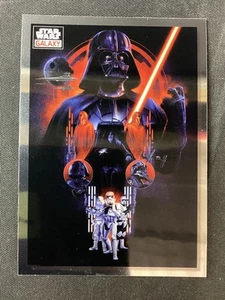 2023 Topps Chrome Star Wars Galaxy #81 The Dark Side - Picture 1 of 2