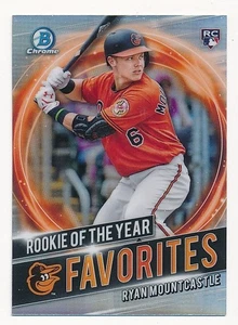 RYAN MOUNTCASTLE 2021 BOWMAN CHROME ROOKIE OF THE YEAR FAVORITES #RRY-RM RC - Picture 1 of 2