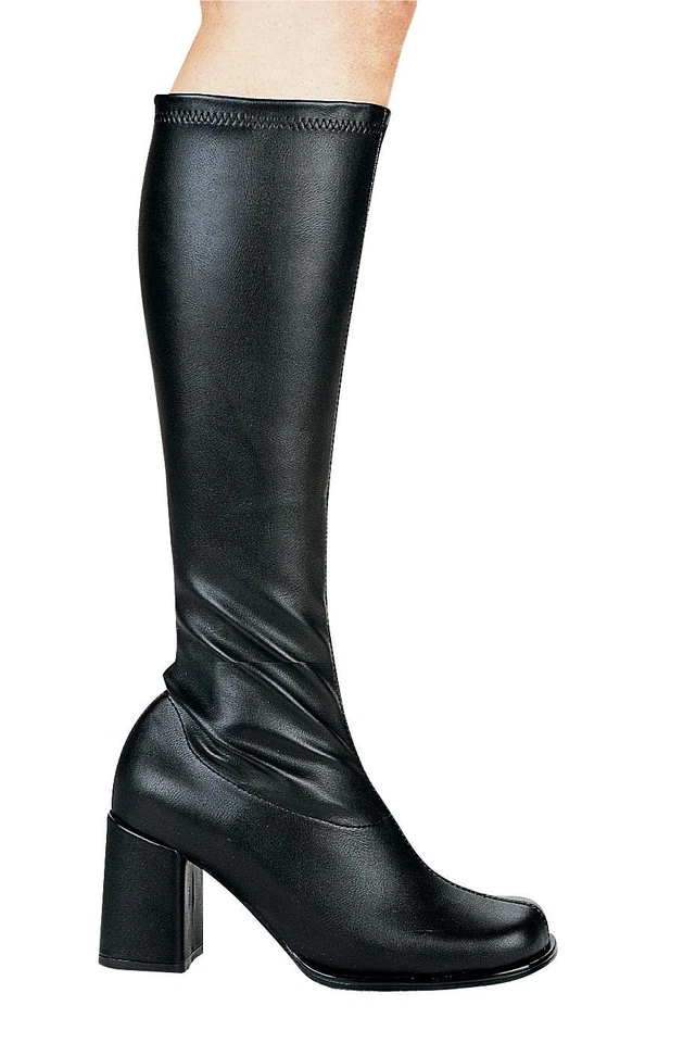 Go Go Boots Knee High Gogo Boots Adult Womens High Heel Shoes Size 11 - Image 1 of 1