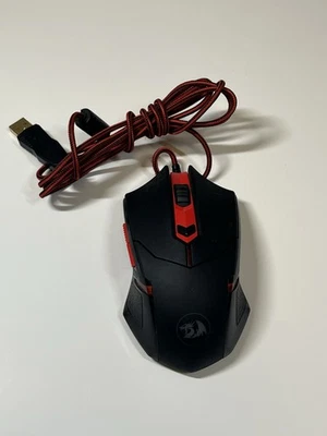 Red Dragon Gaming Wired Mouse S101-1 Programmable Buttons 3200dpi Weighted - Image 1 of 2