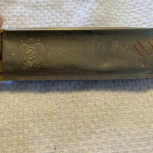 King of the Cowboys Roy Rogers Riders Club Good Luck Mundharmonika 50er Jahre - Bild 1 von 8