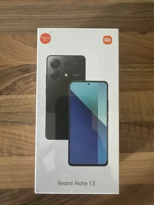 💥 Brand New 💥 XIAOMI REDMI NOTE 13 4G 6GB 128GB - Unlocked Dual Sim Black 🇬🇧 - Image 1 of 2