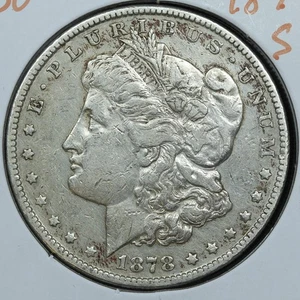 Dólar de plata Morgan S 1878 - San Francisco - Imagen 1 de 2