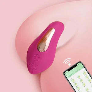 Höschen Tragbarer Vibrator Massagegerät G-Punkt-Dildo Klitoris Drahtloses Frauen - Bild 1 von 14