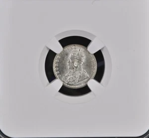 1917(C) KG V British India 2 Anna - NGC Graded MS 63 - Picture 1 of 4