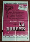 La Boheme - original folded movie poster -  1965 by Warner Bros.