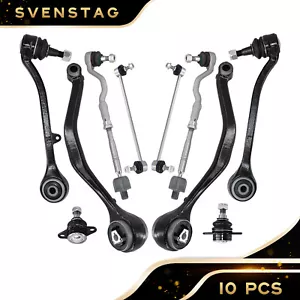 SVENSTAG Front Control Arm Tie Rod Ball Joint Swaybar for 2004-2007 BMW X3-10Pcs - Picture 1 of 2