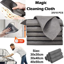 2/5/10Pcs Thickened Magic Glass Cleaning Polish Cloth Dishcloth Lint Towel Rag