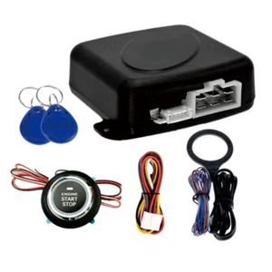 Car Ignition Switch 12V Engine Start Push One Button Keyless Entry Starter Set - Picture 1 of 11