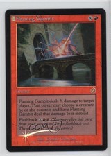 2002 Magic: The Gathering - Torment Foil Flaming Gambit #98 0b5