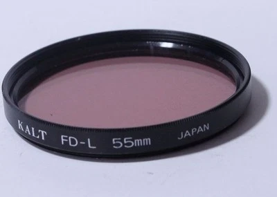 Lens Filter Kalt FD-L Fluorescent Daylight 55mm JAPAN  - Image 1 of 2