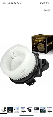 Motor soplador de aire acondicionado adecuado para Toyota Prius Corolla 2009-2017 HVAC calentador soplador motor Foto 1 de 4