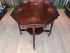 Superb Art Nouveau Centre Table inlaid with Floral Marquetry