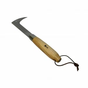 Grout Scraper, Panel Grout Cleaner Stainless Steel with Ash Wood Handle - Picture 1 of 1