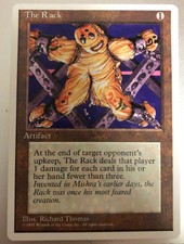 1995 MTG 4th Edition Alternate 4 ed 4ed ALT  Waxy Back THE RACK