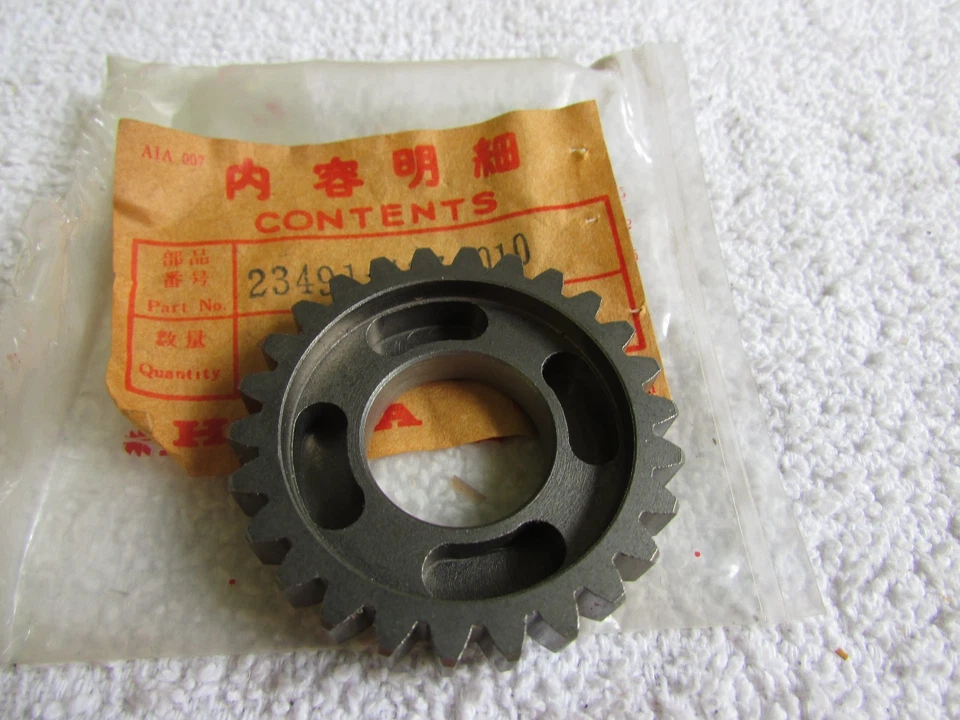 NOS 79-84 HONDA XL125S XL125 125 CONTRAEJE CUARTA MARCHA 26T 23491-437-010 Foto 1 de 1