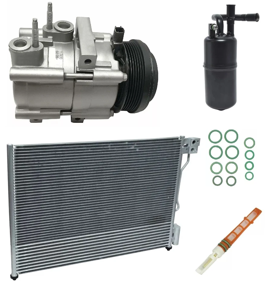 RYC Reman AC Compressor Kit W/Condenser B086A Fits Ford Crown Victoria 4.6L 2010 - Image 1 of 4