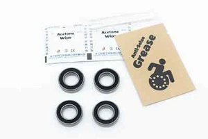 Fork Wheelchair Bearings 6902 ABEC-5 28x15x8mm Serviceable (4-Pack) - Picture 1 of 2