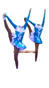 Solo Gardekostüm Gr. 34 - 40 incl. Petticoat Tanzmariechen Gardeuniform stretch - Bild 1 von 4