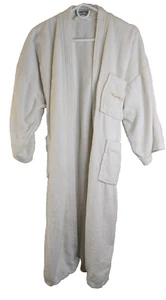 Trump Plaza, Unisex, Terry Cloth Robe, White, One Size - Picture 1 of 4