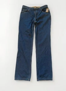 Duluth Trading Mens Size 35 Ballroom Relaxed Fit Jeans Pants Denim New - Picture 1 of 5