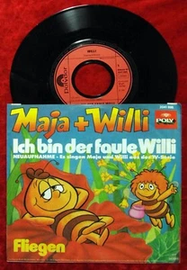 Single Maja + Willi: ich bin der faule Willi (Polydor 2041 886) D 1977 - Picture 1 of 1