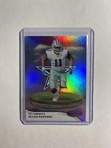 2023 Panini Certified Micah Parsons Franchise Foundations Purple /10 Cowboys - Picture 1 of 2