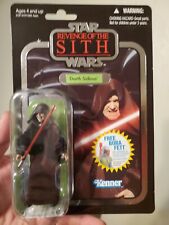 Star Wars Vintage Series Darth Sidious 3.75  Action Figure FOIL CARD VCP12