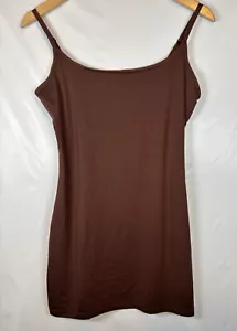Victoria’s Secret Spaghetti-Tanktop braun verstellbar Nachtwäsche Gr. XL NEU - Bild 1 von 8