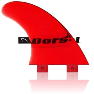 DORSAL Surfboard Flossen Longboard Twin 2 oder Quad Front Set FCS kompatibel - Bild 1 von 4