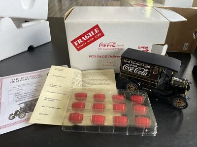 Danbury Mint 1925 Coca Cola Ford Model "T" Delivery Truck In Box W Title & syrup - Image 1 of 4