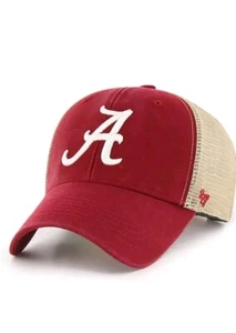 ALABAMA CRIMSON TIDE NCAA TRUCKER FLAGGSCHIFF '47 MARKE MVP DRUCKKNOPFLASCHE KAPPE MÜTZE NEU MIT ETIKETT! - Bild 1 von 2