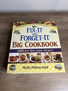 Fix-It and Forget-It Big Cookbook: 1400 Best Slow Cooker Recipes Pre-Owned New - Picture 1 of 15