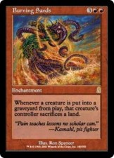 WOTC MtG Odyssey Burning Sands (R) NM