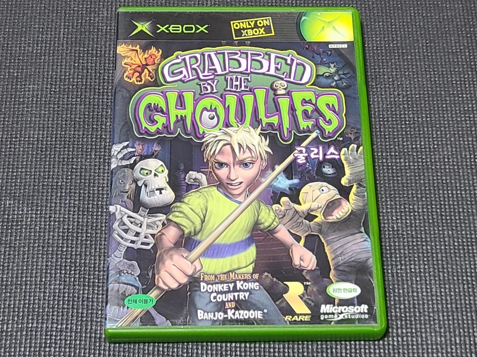 Microsoft XBOX Grabbed by the Ghoulies Retro Game Korean Version for MS Console - Image 1 of 4