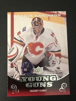 2010-11 Upper Deck Henrik Karlsson Young Gun Rookie #209 - Image 1 of 2