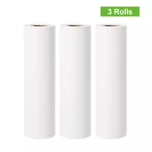 Poooli 110 * 30mm White Non-adhesive Thermal Paper Roll BPA-Free A0B8 - Picture 1 of 11