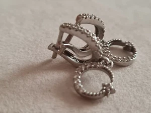 925 Silber OhrHänger  MIT STEIN   Neu - Bild 1 von 7