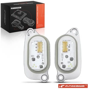 A-Premium 2x Xenon LED DRL Daytime Running Light Headlight Module for Audi A3 S3 - Picture 1 of 9