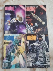 Analog Science Fiction Magazine Lot - Apr & July 1978 & 1979 (Dickson & Martin) - Picture 1 of 6