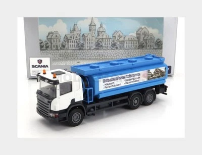 BREKINA PLAST OLM010 BRENNSTOFF HEIZEN VON SCANIA P124.860 CAMION CISTERNA 3-ASS - Immagine 1 di 2