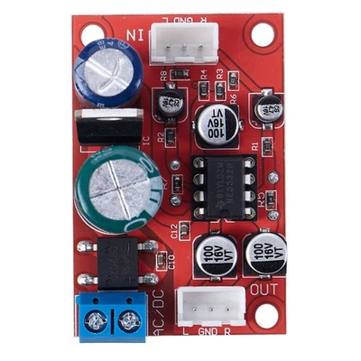 NE5532 Stereo Pre- magnetic head Phono amplifier board Moving Coil2034 - Image 1 of 4