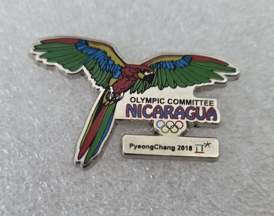 PYEONGCHANG 2018 EQUIPO OLÍMPICO DE INVIERNO NICARAGUA PIN NOC  Foto 1 de 1