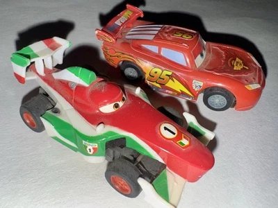 Coches Carrera Disney Francesco Bernoulli Lightning McQueen Coches Ranura Mundo Grand Foto 1 de 4